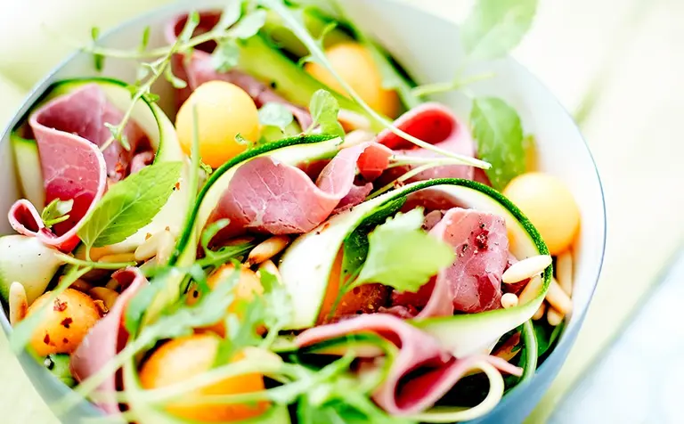 Salade estivale Aoste professionnel