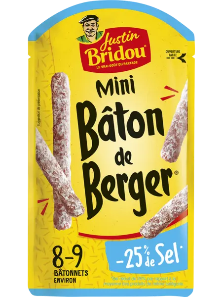 Mini Bâton de Berger nature, réduit en sel 