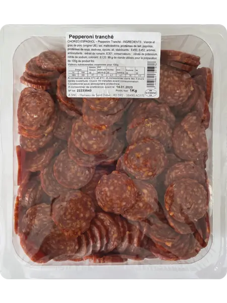 Pepperoni tranché 