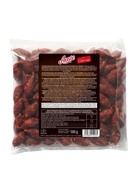 Bouchées de chorizo, Aoste Professionnel