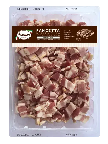 Pancetta Pré-tranché 500G, Fiorucci