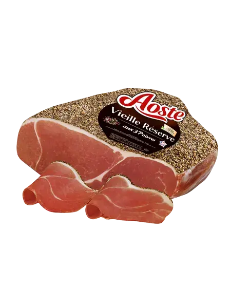 Le jambon cru 4D aux 3 poivres, Aoste Professionnel