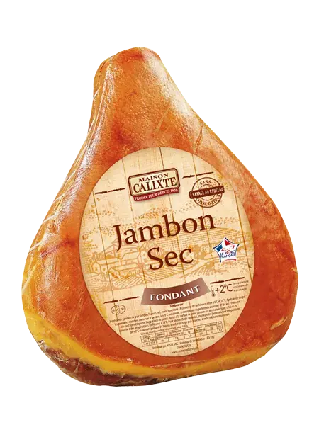 Le jambon sec Fondant, Maison Calixte, Maison-Calixte