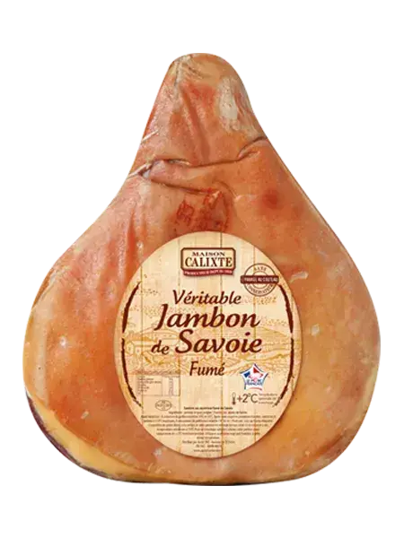 Le véritable jambon de Savoie fumé, Maison Calixte, Maison-Calixte
