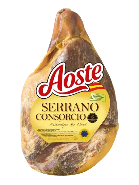 Jambon Cru Serrano Consorcio, Aoste Professionnel