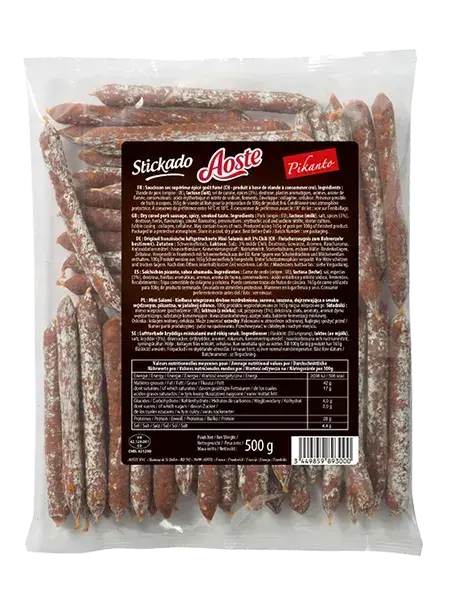 Bâtonnets saucisson sec Pikanto Bâtonnets saucisson sec Pikanto, Aoste Professionnel