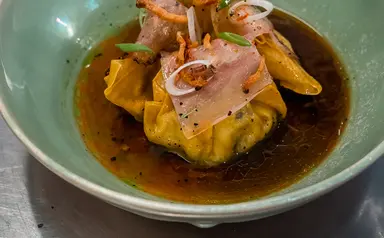 Gyoza au guanciale