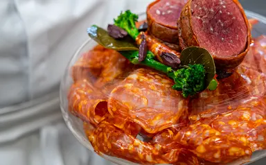 Tournedos de boeuf spianata