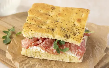 foccacia salame