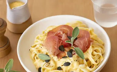 pâtes butternut chiffo coppa